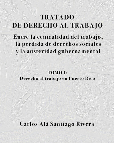 Tratado derecho al trabajo portada