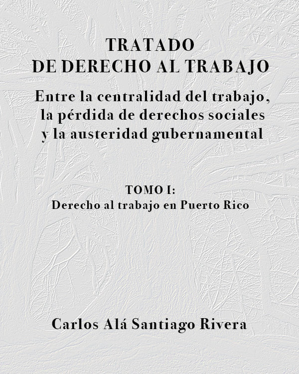 Tratado derecho al trabajo portada
